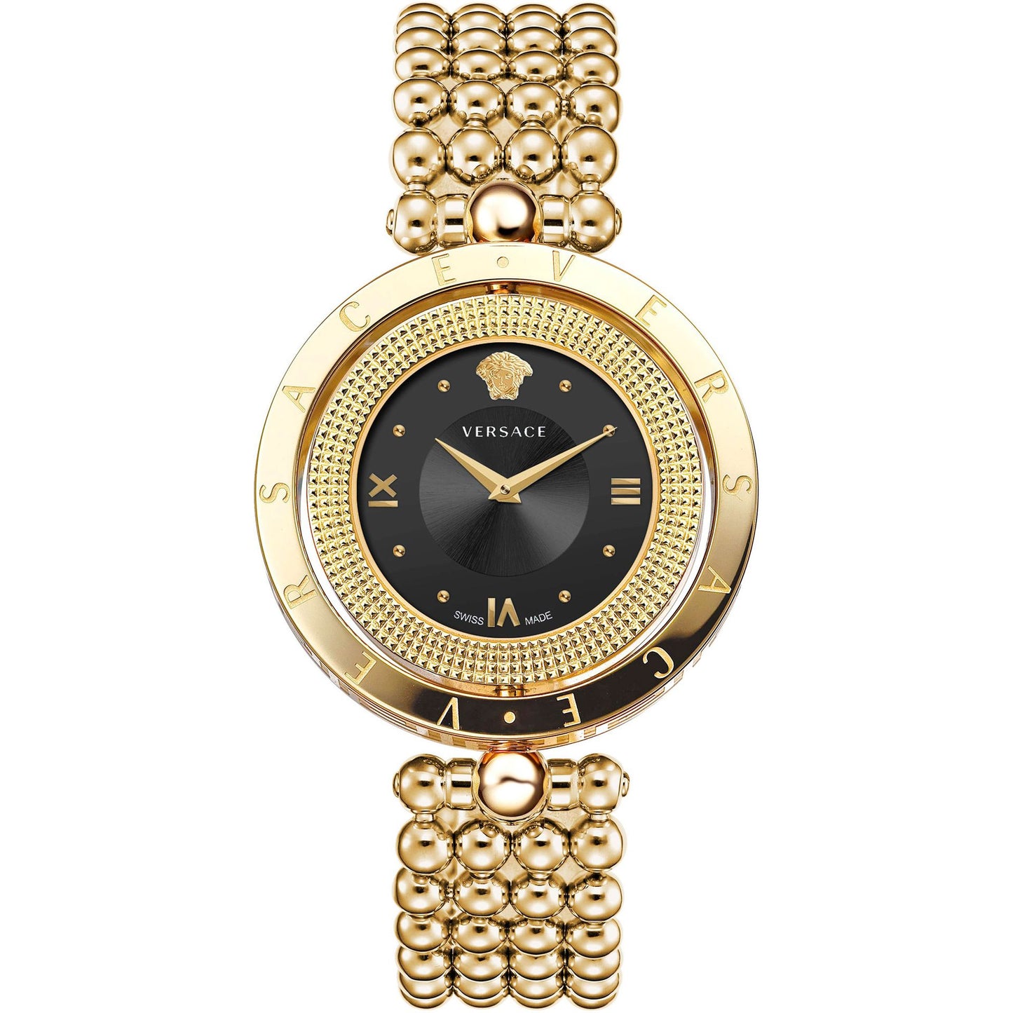 Versace Montres Élégante Avec Cadran Analogique Chic