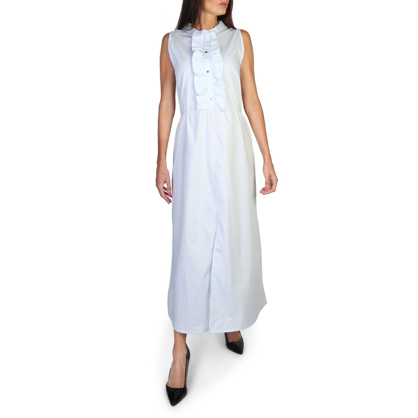 Richmond Robes Femme Sans Manches En Coton Unies