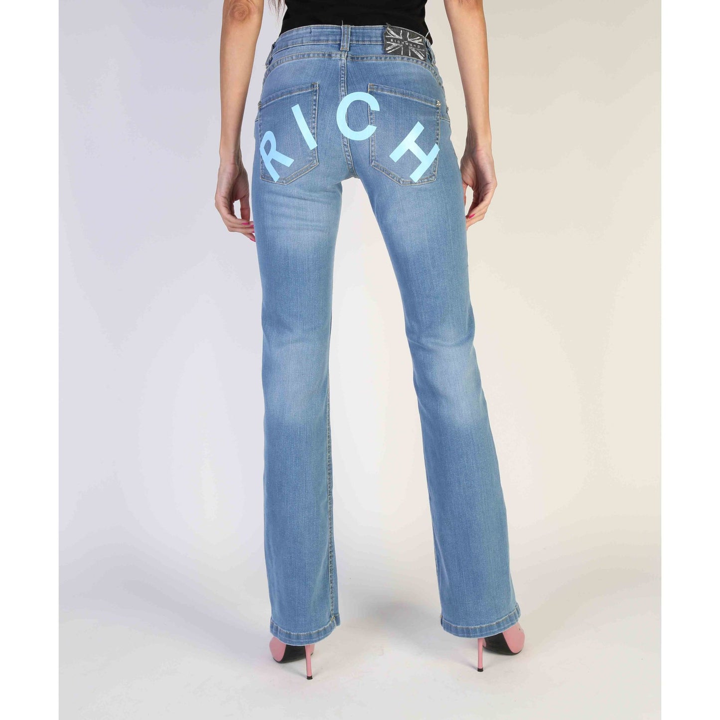 Jeans Richmond Femme Unis en Coton Élastique Taille 30