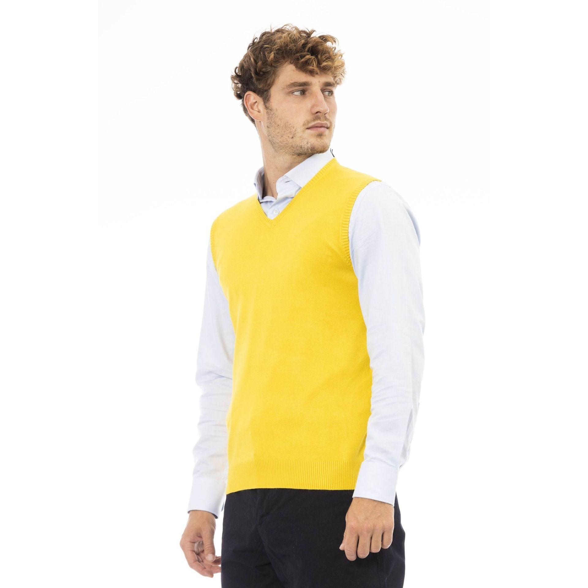Alpha Studio Gilet Élégant Pour Homme En Viscose Et Nylon - Felix Store 