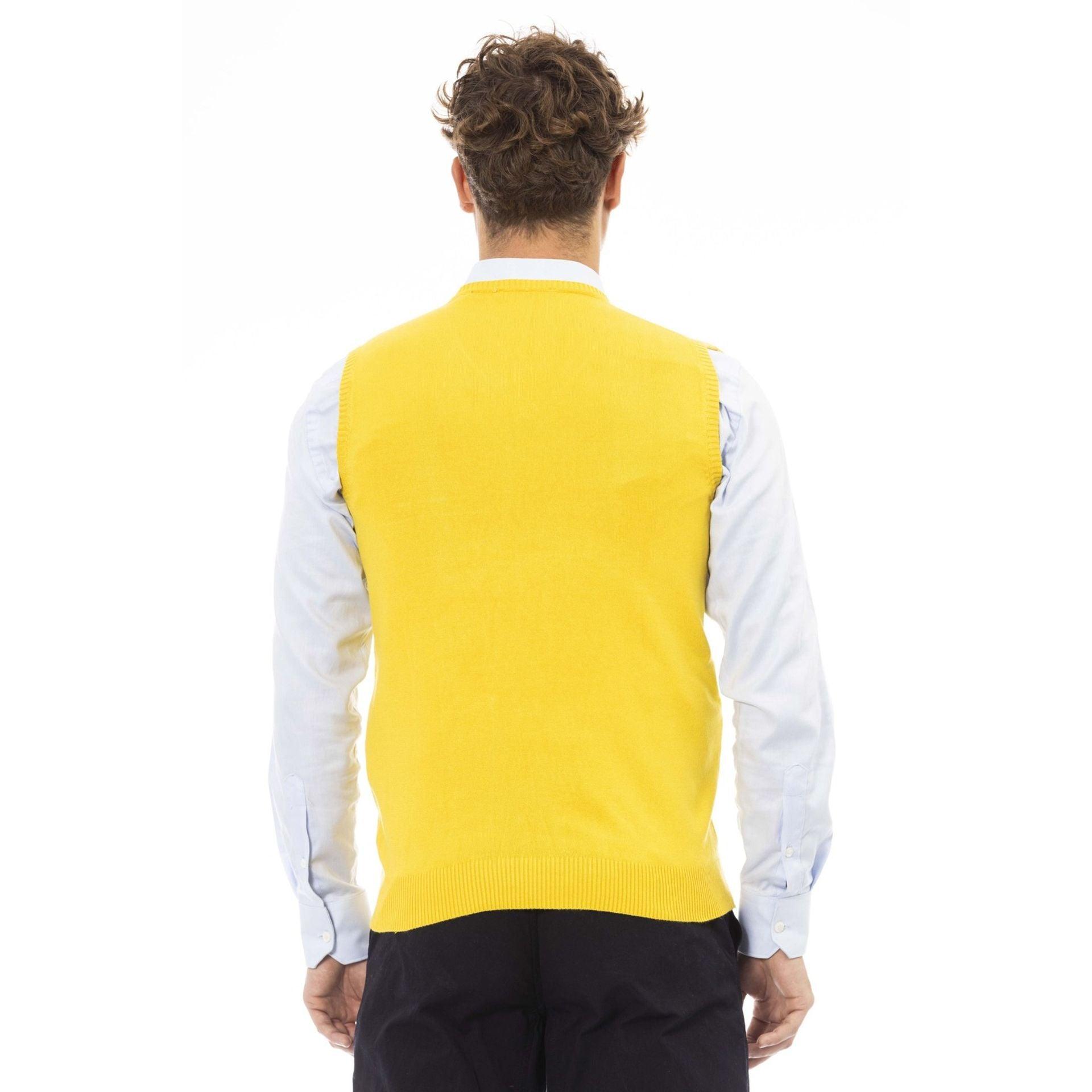 Alpha Studio Gilet Élégant Pour Homme En Viscose Et Nylon - Felix Store 